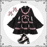 フリルハイネックレースリボンプリンセスブラウス 量産型 地雷系 夢展望 | DearMyLove | 詳細画像8