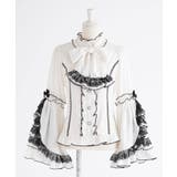 フリルハイネックレースリボンプリンセスブラウス 量産型 地雷系 夢展望 | DearMyLove | 詳細画像11