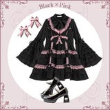 フリルたっぷりはしごレースリボンジャンスカ 量産型 地雷系 夢展望 | DearMyLove | 詳細画像3