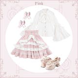 フリルたっぷりリボンスカート 量産型 地雷系 夢展望 | DearMyLove | 詳細画像2