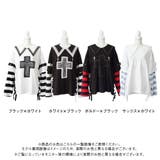 十字架スタッズストライプワンピース 量産型 地雷系 夢展望 | DearMyLove | 詳細画像17