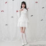 バラレースフリルレースアップティアードスカート 量産型 地雷系 夢展望 | DearMyLove | 詳細画像22