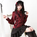 ゴシック風バラレースフリルブラウス 量産型 地雷系 夢展望 | DearMyLove | 詳細画像7