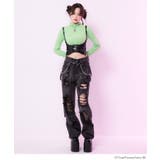 選べるタイプハイネッククロップド丈長袖カットソートップス 韓国 夢展望 | 夢展望 | 詳細画像10