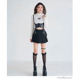 選べるタイプハイネッククロップド丈長袖カットソートップス【大きいサイズ有】 韓国… | 夢展望 | 詳細画像2 