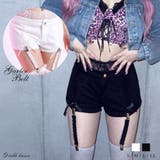 魅せレースガーター付ギャルショートパンツ 韓国 夢展望 | 夢展望 | 詳細画像1