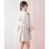 バックプリーツショートトレンチコート 量産型 地雷系 夢展望 | DearMyLove | 詳細画像11 