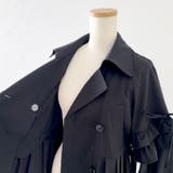バックプリーツショートトレンチコート 量産型 地雷系 夢展望 | DearMyLove | 詳細画像32 