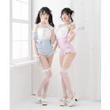 ハートレースフリルヨークメイドさん水着 量産型 地雷系 夢展望 | DearMyLove | 詳細画像6 