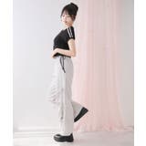 サイドレースラインカーゴパンツ 量産型 地雷系 夢展望 | DearMyLove | 詳細画像5