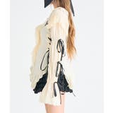 レースアップリボンサブカルフルフリシャツブラウス 韓国 夢展望 | 夢展望 | 詳細画像23 