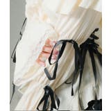 レースアップリボンサブカルフルフリシャツブラウス 韓国 夢展望 | 夢展望 | 詳細画像9