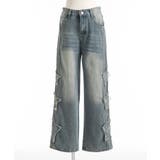 サイドライン星ダメージデニムパンツ 韓国 夢展望 | 夢展望 | 詳細画像14