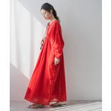 前後2wayドロストシャーリングロングワンピース 韓国 夢展望 | 夢展望 | 詳細画像3 