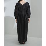 前後2wayドロストシャーリングロングワンピース 韓国 夢展望 | 夢展望 | 詳細画像40 