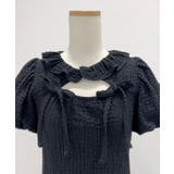 オープンリボンドロストシャーリングワンピース 量産型 地雷系 夢展望 RS | 夢展望 | 詳細画像11 