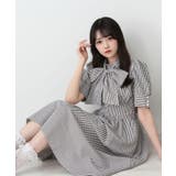 コットンバルーンボウタイリボンワンピース 量産型 地雷系 夢展望 | DearMyLove | 詳細画像27 