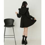 ビジュー襟フリルギャザーシャツワンピース 量産型 地雷系 夢展望 | DearMyLove | 詳細画像25 