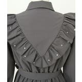 ビジュー襟フリルギャザーシャツワンピース 量産型 地雷系 夢展望 | DearMyLove | 詳細画像39 