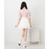 パールリボン リブ トップス 半袖 量産型 地雷系 夢展望 | DearMyLove | 詳細画像9