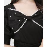 パールリボン リブ トップス 半袖 量産型 地雷系 夢展望 | DearMyLove | 詳細画像26