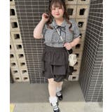 【4Lー6L】3段ティアードミニスカパン【大きいサイズ有】 韓国 夢展望 | 夢展望 | 詳細画像9