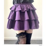 【4Lー6L】3段ティアードミニスカパン【大きいサイズ有】 韓国 夢展望 | 夢展望 | 詳細画像12