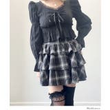 【4Lー6L】3段ティアードミニスカパン【大きいサイズ有】 韓国 夢展望 | 夢展望 | 詳細画像17