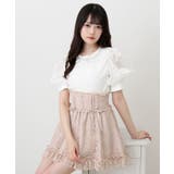 パールネックレスリボンパフ袖トップス 量産型 地雷系 夢展望 | DearMyLove | 詳細画像7