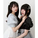 パールネックレスリボンパフ袖トップス 量産型 地雷系 夢展望 | DearMyLove | 詳細画像21