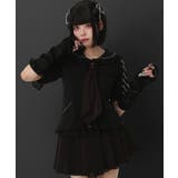 闇セーラー襟十字架スカーフチェーンストライプアームカバートップス 量産型 地雷系 | DearMyLove | 詳細画像17