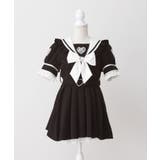 ハートレースリボンセーラーワンピース 量産型 地雷系 夢展望 | DearMyLove | 詳細画像20 