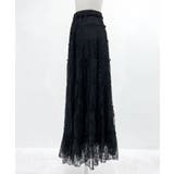 レースティアードロングスカート【大きいサイズ有り】 量産型 地雷系 | 夢展望 | 詳細画像16 