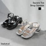 スクエアトゥストラップサンダル 韓国 夢展望 | 夢展望 | 詳細画像1 