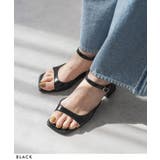 スクエアトゥストラップサンダル 韓国 夢展望 | 夢展望 | 詳細画像8 