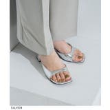 【最上もが着用】スクエアトゥストラップサンダル 韓国 夢展望 | 夢展望 | 詳細画像4