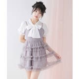 チュールフリルドールティアードチュニックキャミワンピース【大きいサイズ有り】 量… | DearMyLove | 詳細画像14 