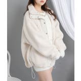 ボアスタンドブルゾン【ジャケット】【コート】 韓国 夢展望 | 夢展望 | 詳細画像4 