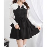 バラリボン付ガーリーブラウス【大きいサイズ有り】 量産型 地雷系 夢展望 | DearMyLove | 詳細画像4