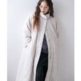 キルト切替スタンドロングコート 韓国 夢展望 | 夢展望 | 詳細画像3