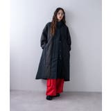 キルト切替スタンドロングコート 韓国 夢展望 | 夢展望 | 詳細画像12