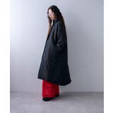 キルト切替スタンドロングコート 韓国 夢展望 | 夢展望 | 詳細画像13