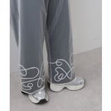 裾コード刺繍チュールレイヤードパンツ 韓国 夢展望 | 夢展望 | 詳細画像9