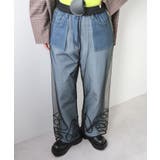 裾コード刺繍チュールレイヤードパンツ 韓国 夢展望 | 夢展望 | 詳細画像12