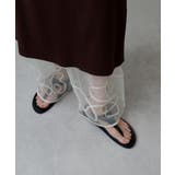 裾コード刺繍チュールレイヤードパンツ 韓国 夢展望 | 夢展望 | 詳細画像40