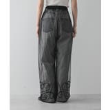 裾コード刺繍チュールレイヤードパンツ 韓国 夢展望 | 夢展望 | 詳細画像43