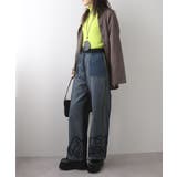 裾コード刺繍チュールレイヤードパンツ 韓国 夢展望 | 夢展望 | 詳細画像22 