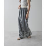 裾コード刺繍チュールレイヤードパンツ 韓国 夢展望 | 夢展望 | 詳細画像30 