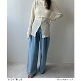 デニムタックバギーパンツ 韓国 夢展望 | 夢展望 | 詳細画像2