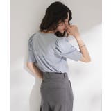 パフスリーブロゴ刺繍Tシャツ 韓国 夢展望 | 夢展望 | 詳細画像14